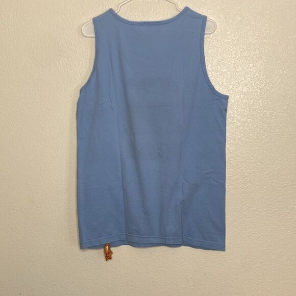 Piranha Joe Bonaire Men’s Light Blue Tank Top Size M - Picture 5 of 6